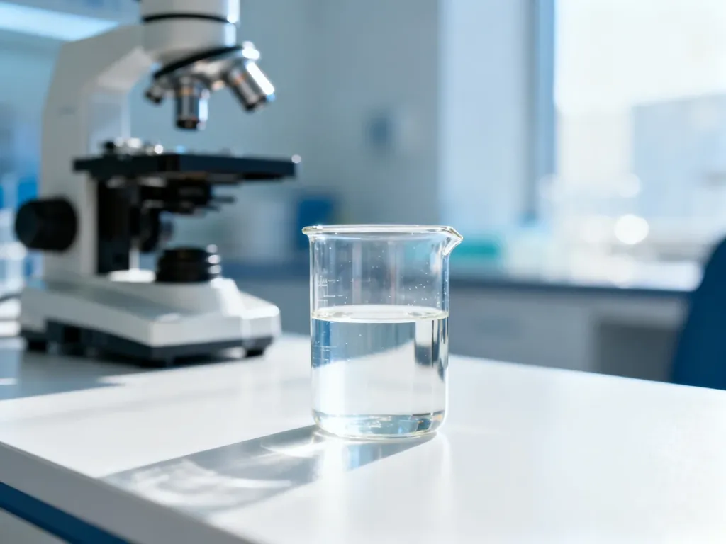 Pojemnik z próbką moczu w profesjonalnym laboratorium medycznym, gotowy do przeprowadzenia analizy diagnostycznej.